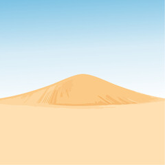 Desert Sand Dune Landscape