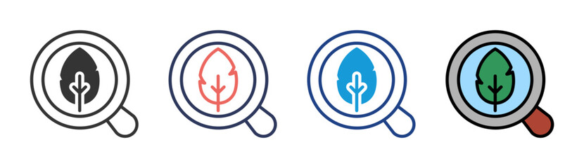 Environmental Security Icon Set Multiple Style Collection