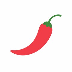 Red Chili Pepper Illustration.