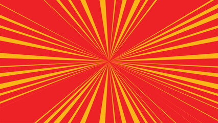 Yellow Comic Book Background Modern Creative Pop Art Orange Halftone Style Background