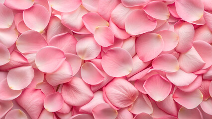 Obraz premium Delicate pink rose petals