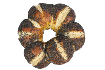 Soft Pretzel with Poppy Seed