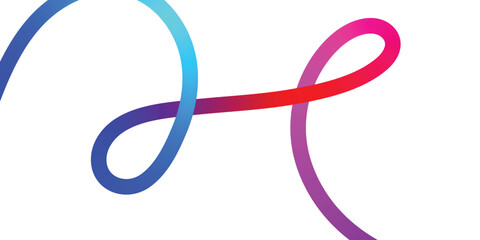 Vibrant Abstract Lines Intertwining on a Black Background. A dynamic image featuring interwoven, colorful lines in various shades of the rainbow against a solid black backdrop.