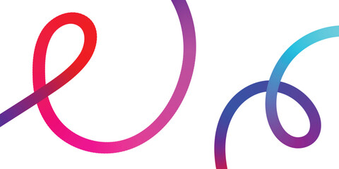 Vibrant Abstract Lines Intertwining on a Black Background. A dynamic image featuring interwoven, colorful lines in various shades of the rainbow against a solid black backdrop.