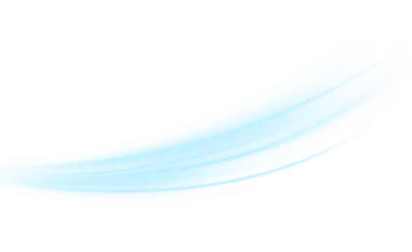 Blue waves of air, dynamic flow and fresh wind PNG, transparent ventilation and filtration effect, modern purification design, concept of speed and technology.	