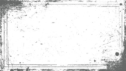 A gray textured background with numerous scratches and speckles creating a distressed grunge effect.