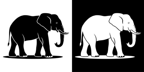 siluet animal black vector animal clip art