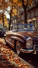 Vintage Elegance in Autumn’s Embrace