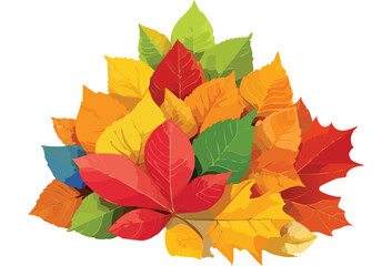 Autumn leaves background