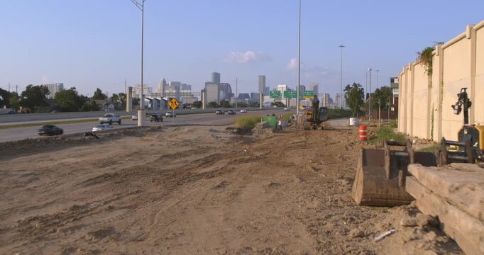 Urban Sprawl: Highway 288 Stretching into Downtown Houston