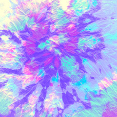 Bright Psychedelic Swirls. White Spiral Circle