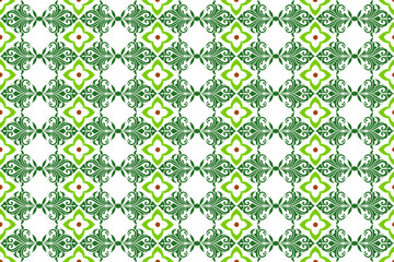 Damask seamless pattern seamless vector pattern, geometric pattern background  decorative pattern  wallpaper  art ornam ent  fabric  vintage.
