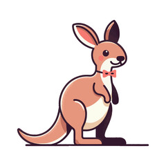 
kangaroo illustration design
