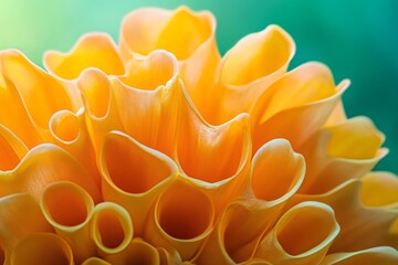 Close up view of a vibrant yellow buttercup flower highlighting intricate details and delicate petals, creating a captivating floral display