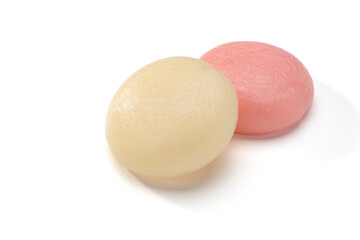 正月や祝い事に使われる紅白丸餅