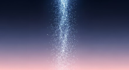 【魔法のきらめき】星屑が降り注ぐ幻想的な光のパーティクル背景