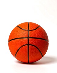Fototapeta premium Orange basketball, studio shot