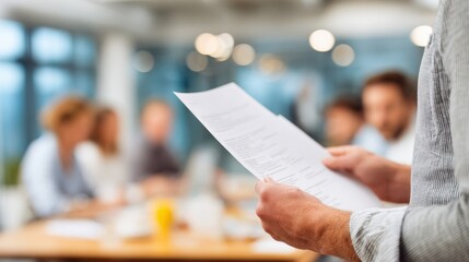 Focused medium shot of a person reviewing ergonomic assessment checklist computer screen and room softly blurred to enhance theme of workplace health safety.