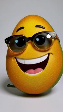 Lachende Mango
