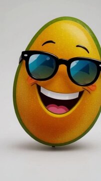 Lachende Mango