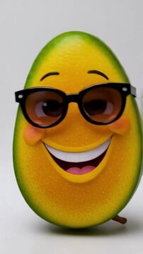 Lachende Mango
