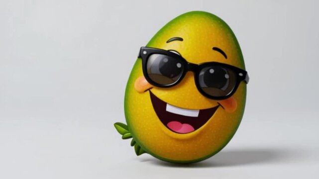 Lachende Mango