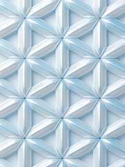 This is a fresh and modern take on classic winter themes. The collection features sophisticated 3D snowflake and geometric patterns in a clean palette of white, blue, and metallic silver, perfect for 