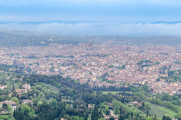 Naklejka premium Florence view from Fiesole