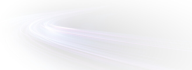 Png abstract line with colored gradient, flowing streaks, luminous motion, curving trail, bright beam, vector blur, dynamic light, and glowing stripes
