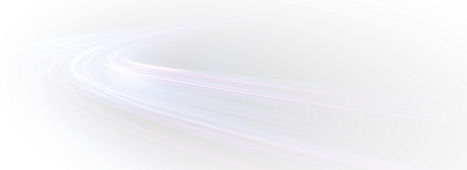 Png abstract line with colored gradient, flowing streaks, luminous motion, curving trail, bright beam, vector blur, dynamic light, and glowing stripes
