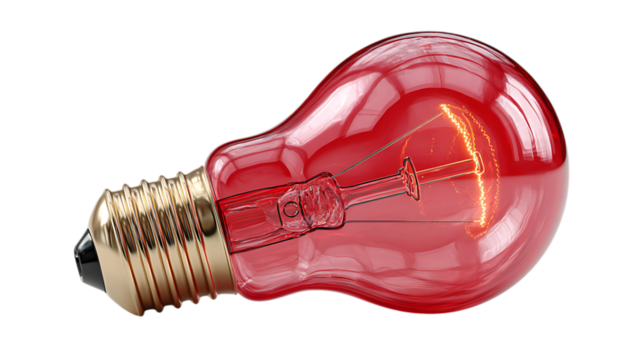 Red bulb