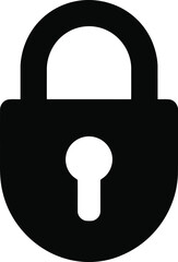 Ensure privacy with a modern padlock graphic for digital security and personal data protection needs now
