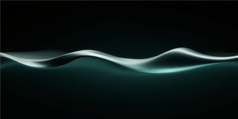 Abstract blue smoke flows in a dynamic, wavy pattern against a black background, creating an artistic and energetic texture