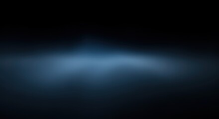 Obraz premium Abstract dark blue gradient background with soft light and blurred texture