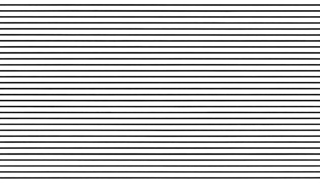 Simple black horizontal lines on white background (2)