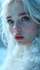 The Ice Queen's gaze