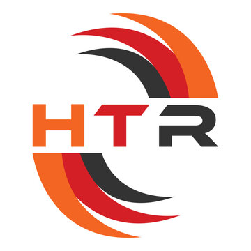 HTR letter design. HTR letter technology logo design. HTR Monogram logo design for an entrepreneur and business.