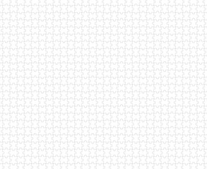 White jigsaw puzzle pattern and background