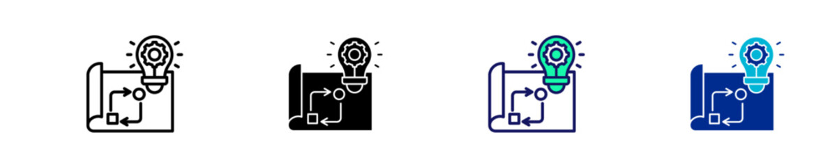 Product Innovation  Icon Set Multiple Style Collection