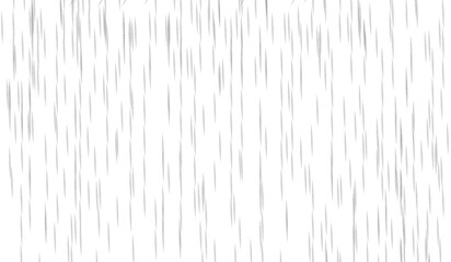 A realistic falling rain overlay for photo editing. An isolated texture of raindrops on a...