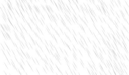 A realistic falling rain overlay for photo editing. An isolated texture of raindrops on a transparent background. A high-resolution PNG effect to add a rainy day atmosphere to any image.	