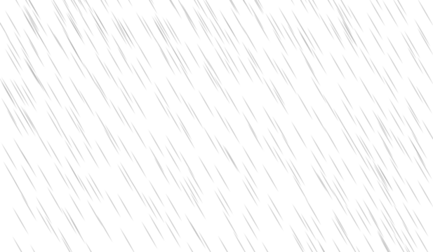 A realistic falling rain overlay for photo editing. An isolated texture of raindrops on a transparent background. A high-resolution PNG effect to add a rainy day atmosphere to any image.	