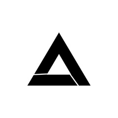 black triangle logo