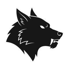 wolf head icon