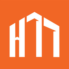 HTT letter design. HTT letter technology logo design. HTT Monogram logo design for an entrepreneur and business.