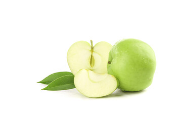 Fresh Green Apple from Shaanxi China with Slices - Crisp Organic Fruit