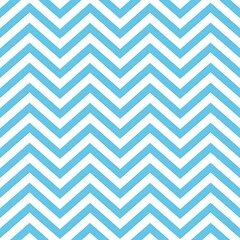 Blue Chevron Zigzag Pattern Background