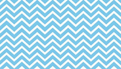 Blue Chevron Zigzag Pattern Background