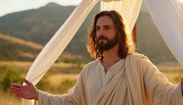 Jesus Christ Reaching Out