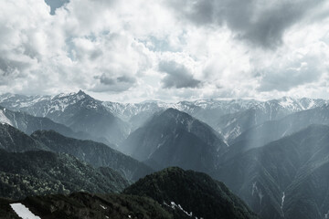 Obraz premium 山岳風景